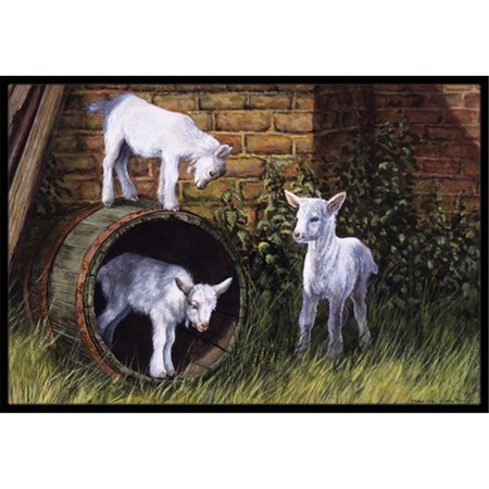 MICASA Goats by Daphne Baxter Indoor or Outdoor Mat24 x 36 MI256448